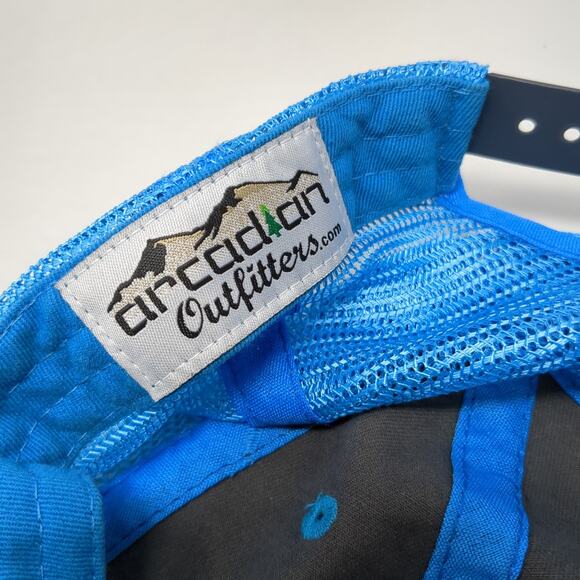 Whatever Floats Your Boat Snapback Trucker Cap Multicolor OS Mesh Back Arcadian - Picture 9 of 10